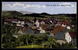 AK Oron, La Ville et la Dent d`Oche